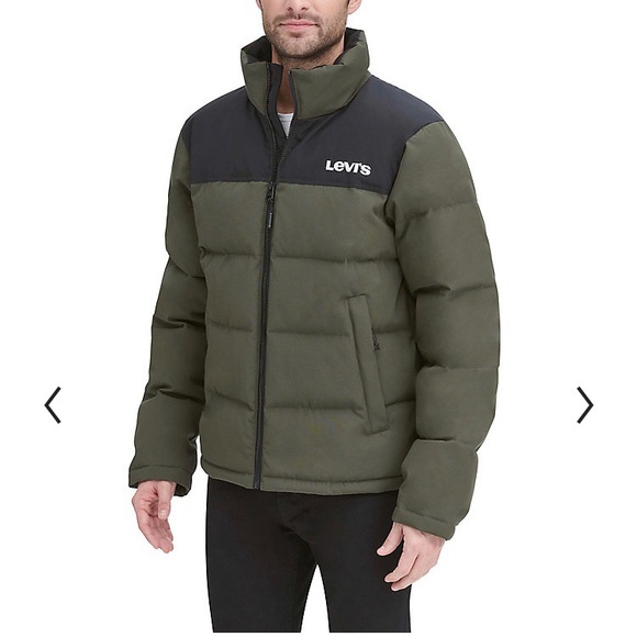 Men's Levi's Arctic Cloth Puffer Jacket M - Picture 5 of 6